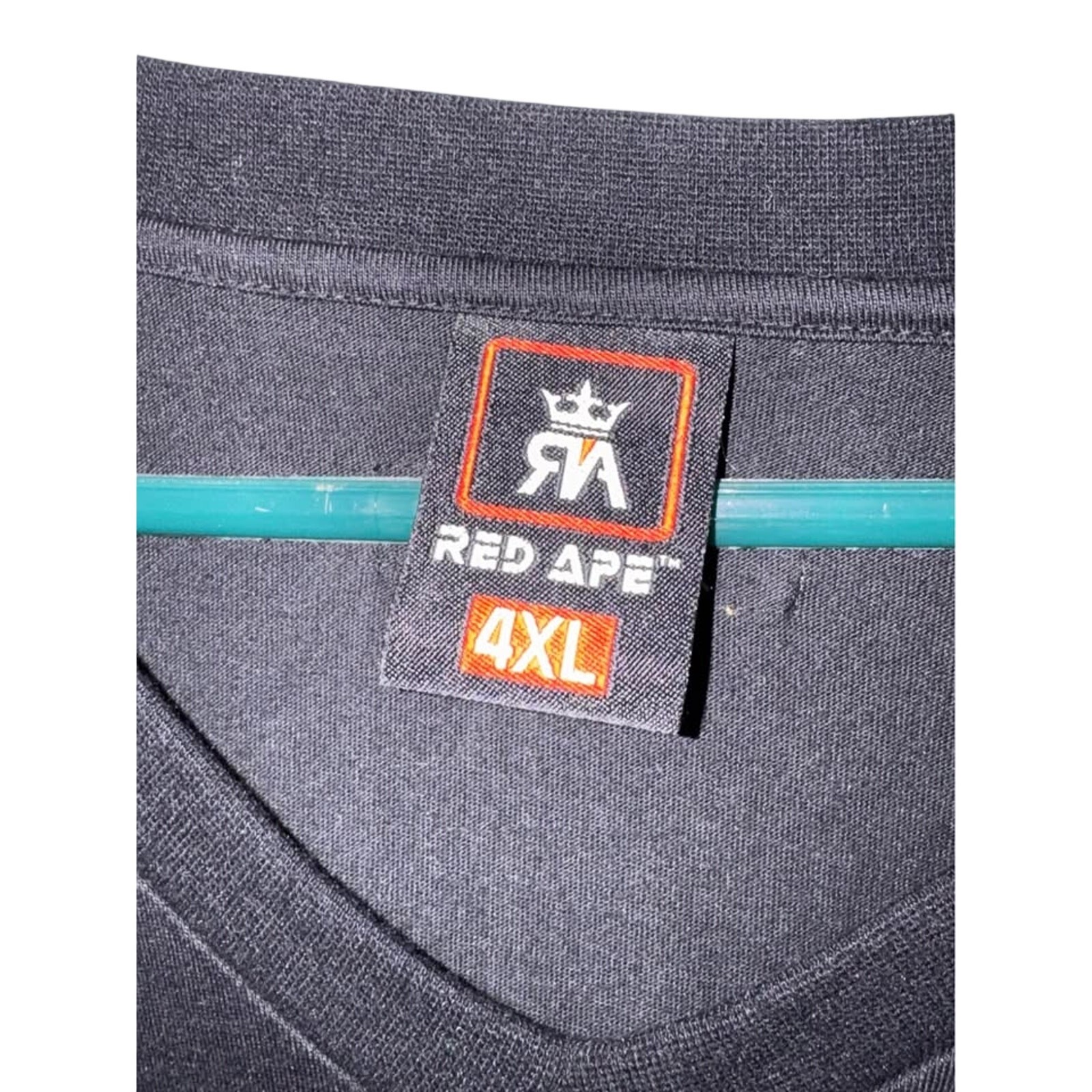 Red Ape Men’s 4XL Black V-Neck Utility Pocket Shirt NWT Y2K Streetwear gallery