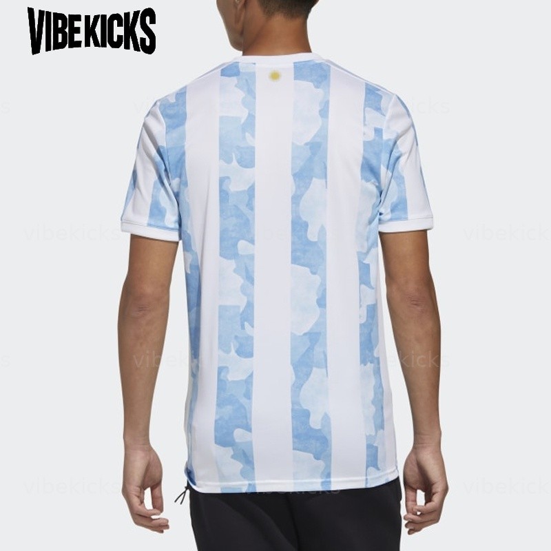Adidas Set in Sleeve T Shirt Men's Blue GE5475 New gallery