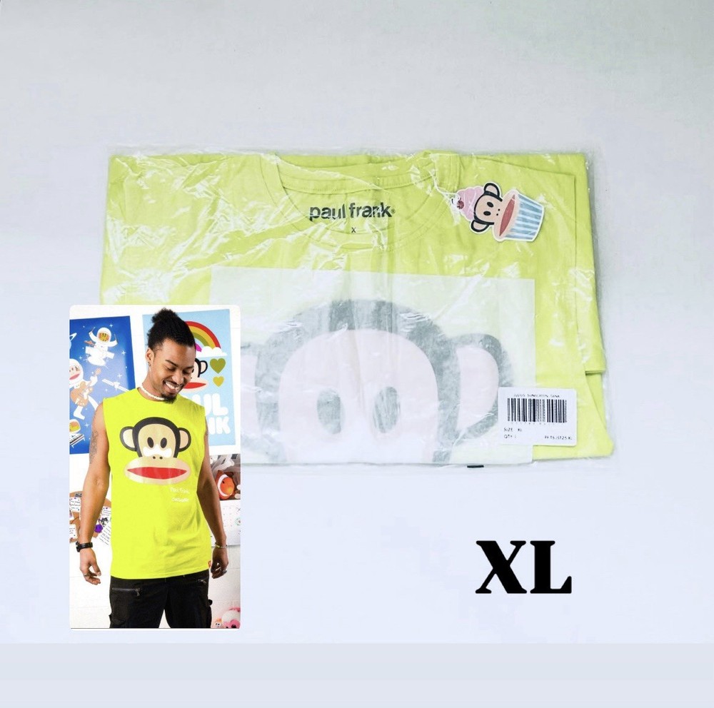 Cakeworthy X Paul Frank Julius Sunscreen Tank Unisex Size XL