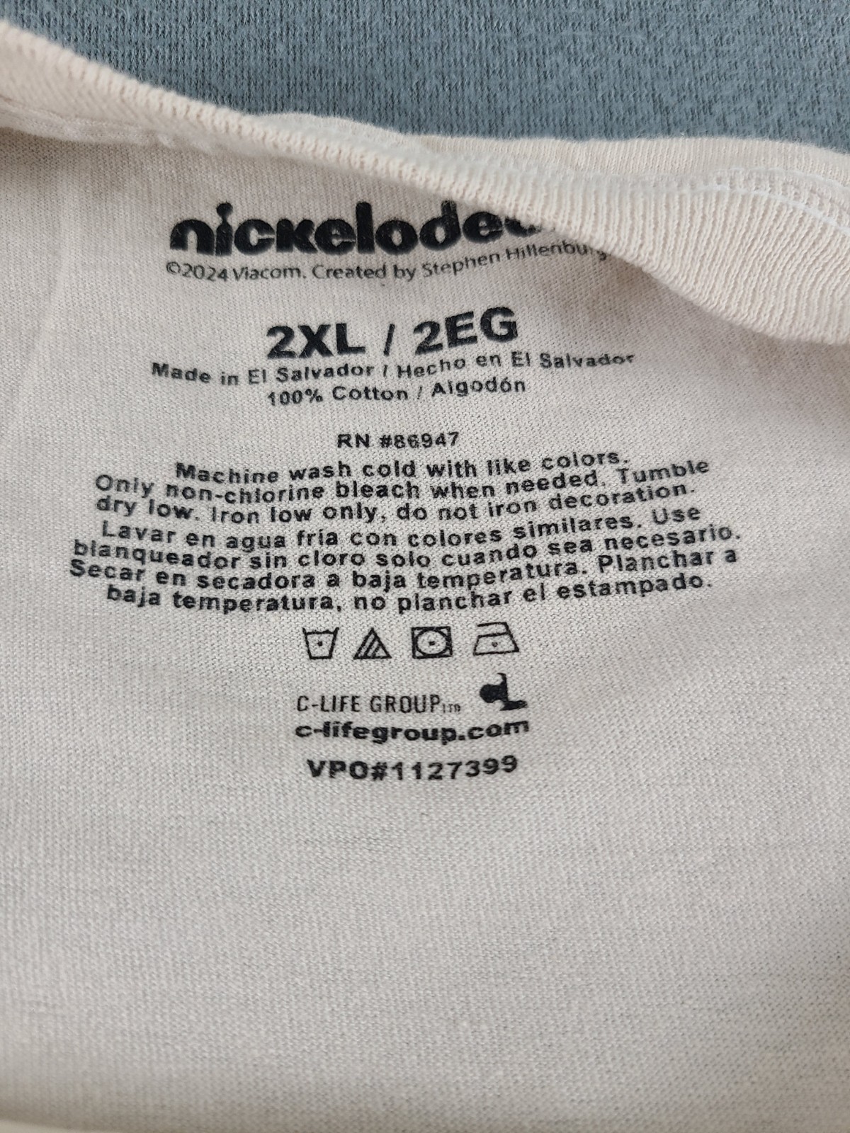 Nickelodeon x SpongeBob SquarePants and Patrick Star t-shirt Men's 2XL NWOT gallery