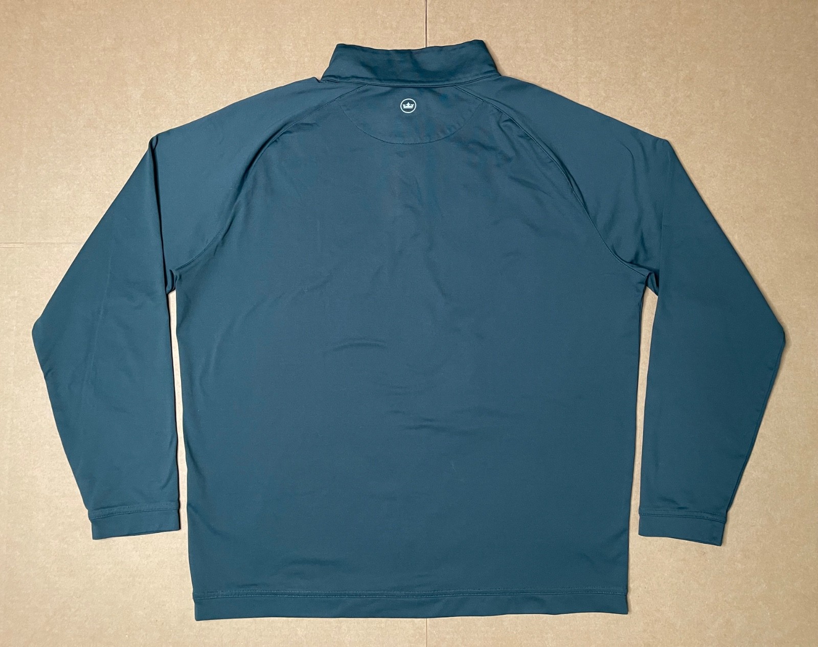 Peter Millar Men’s Large Forge Crown Sport Performance 1/4 Zip Pullover Shirt gallery