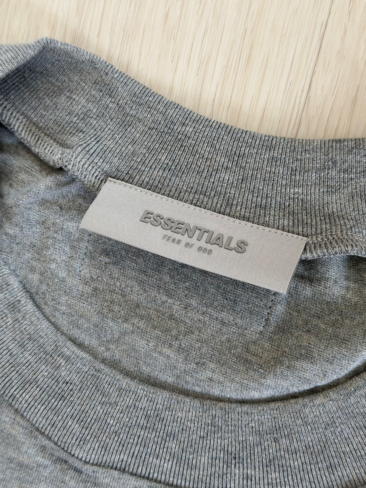 Essentials T-shirt SS22 - Dark Oat Grey - ALL SIZES gallery