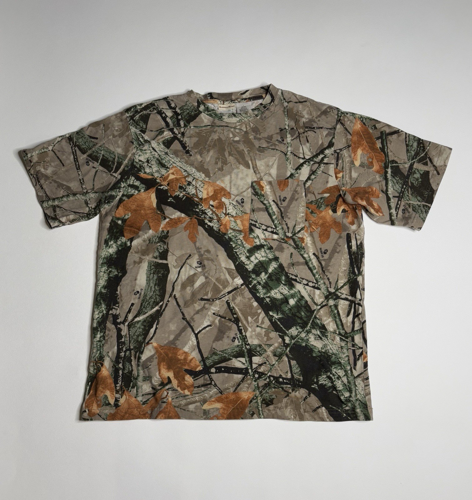 Outfitters Ridge Camouflage Fusion 3-D Camo Hunting Outdoor TShirt Mens L gallery