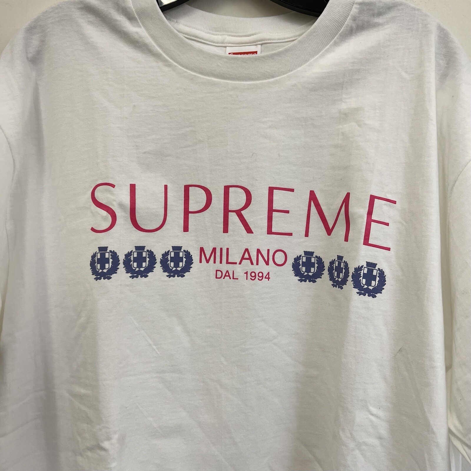 2021 Supreme Milano Tee White Sz XL