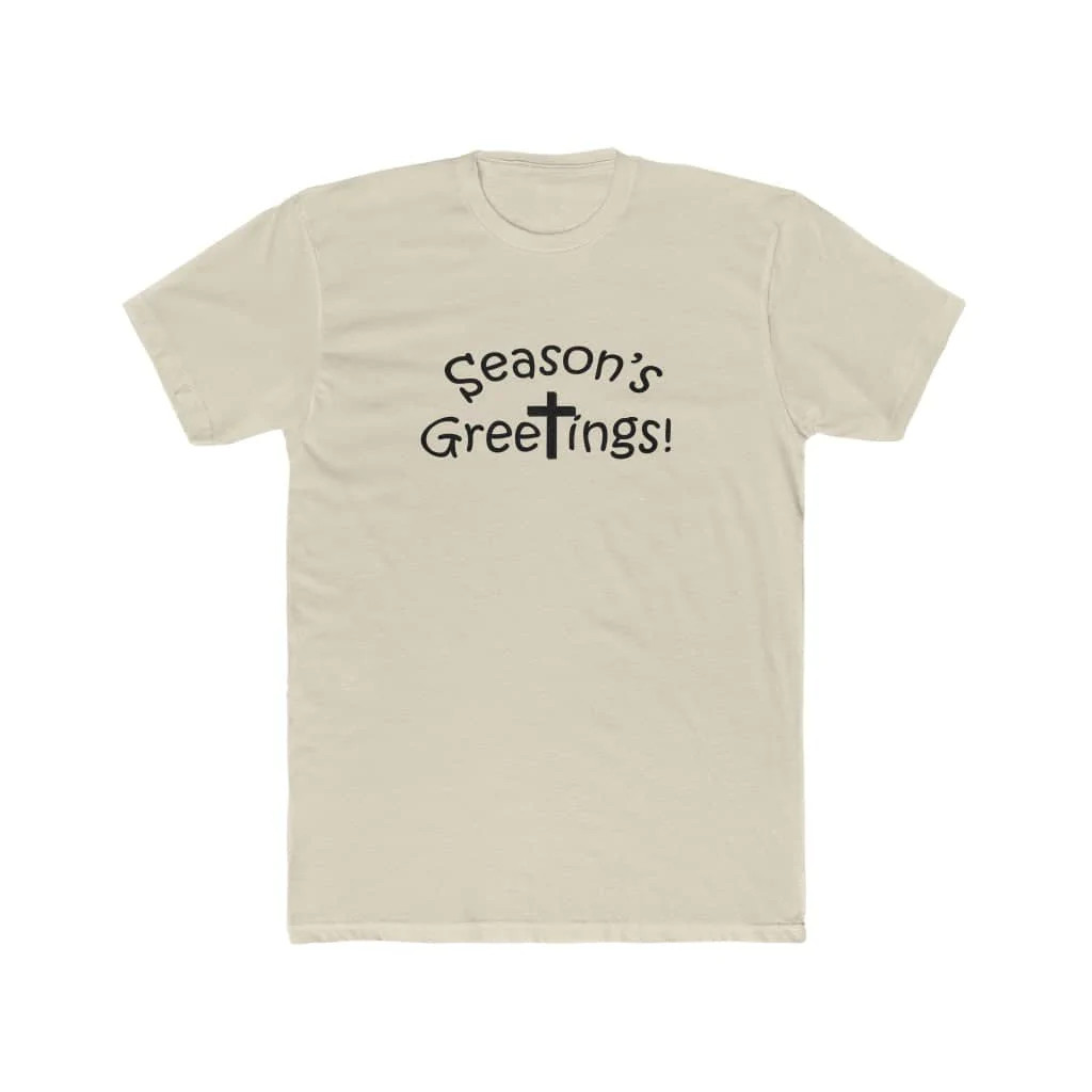 Next Level 3600 Men's Cotton Crew Tee "Season's Greetings" gallery