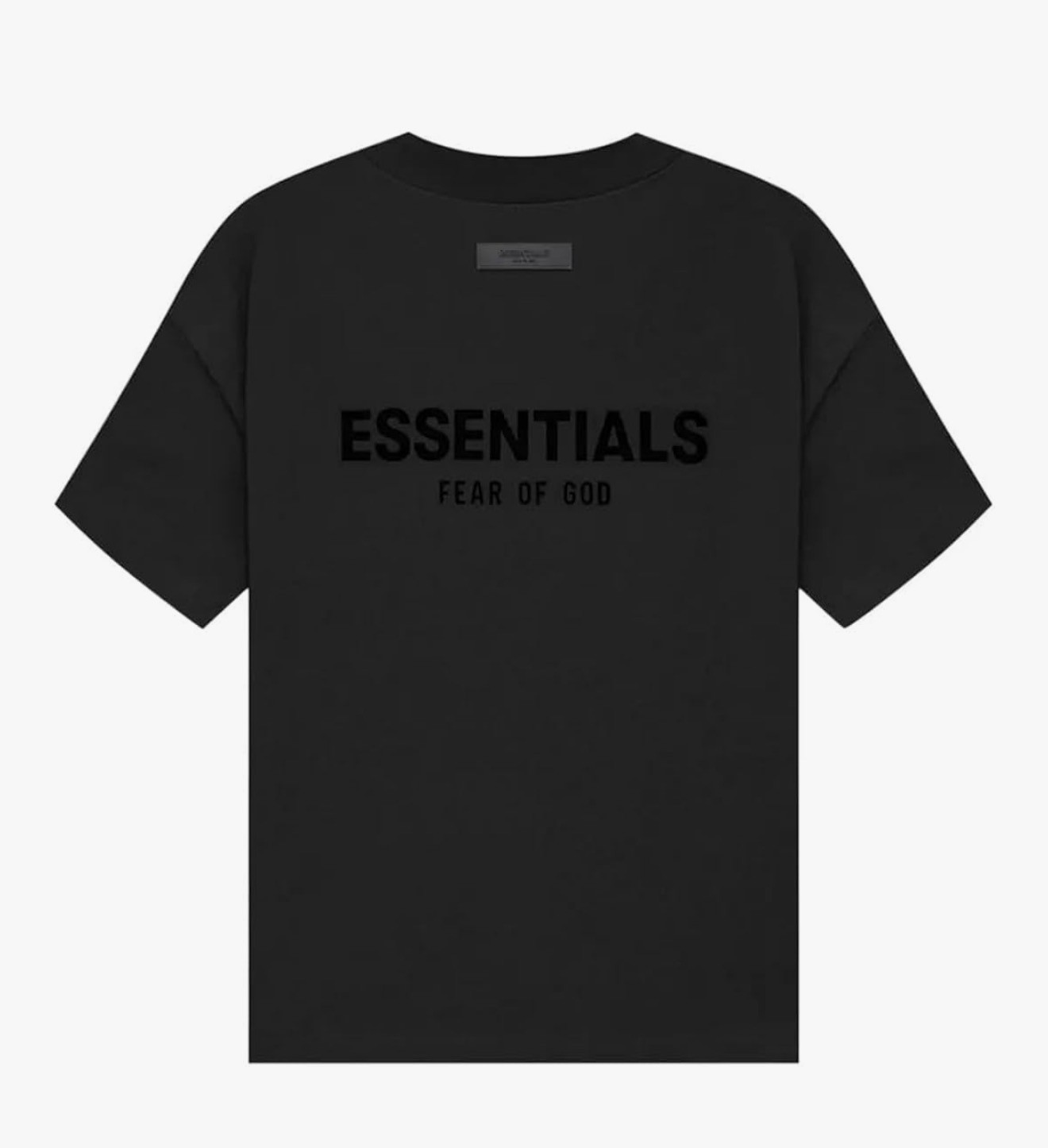 Fear of God Essentials Camiseta Negra Hombre Oversize - S - Logo ESSENTIALS gallery