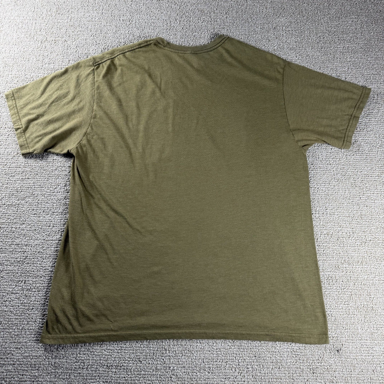 Star Wars Boba Fett Villain Graphic Distressed T-shirt Olive Green Men’s Size XL gallery
