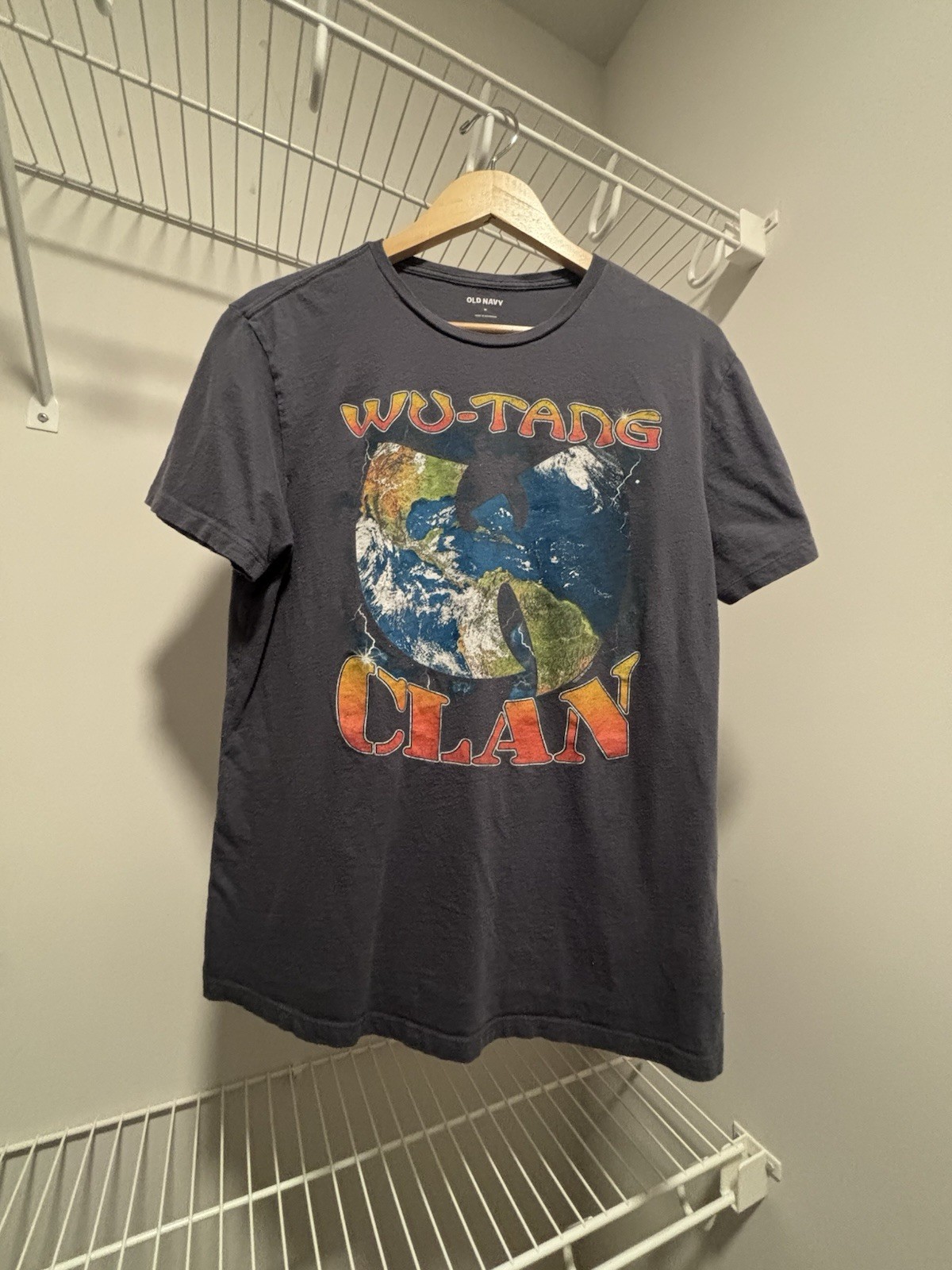 Wu-Tang Clan Grey Old Navy Cotton T-shirt Size M gallery