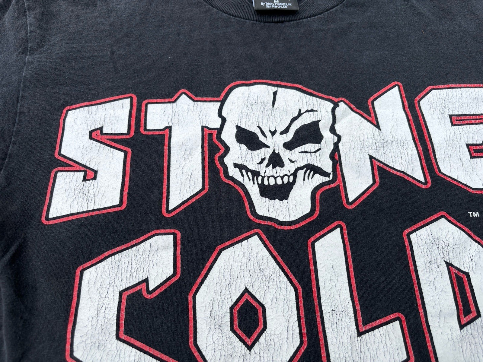 VTG 2003 Stone Cold Steve Austin Bullet Proof WWE T Shirt Medium Wrestling RARE gallery