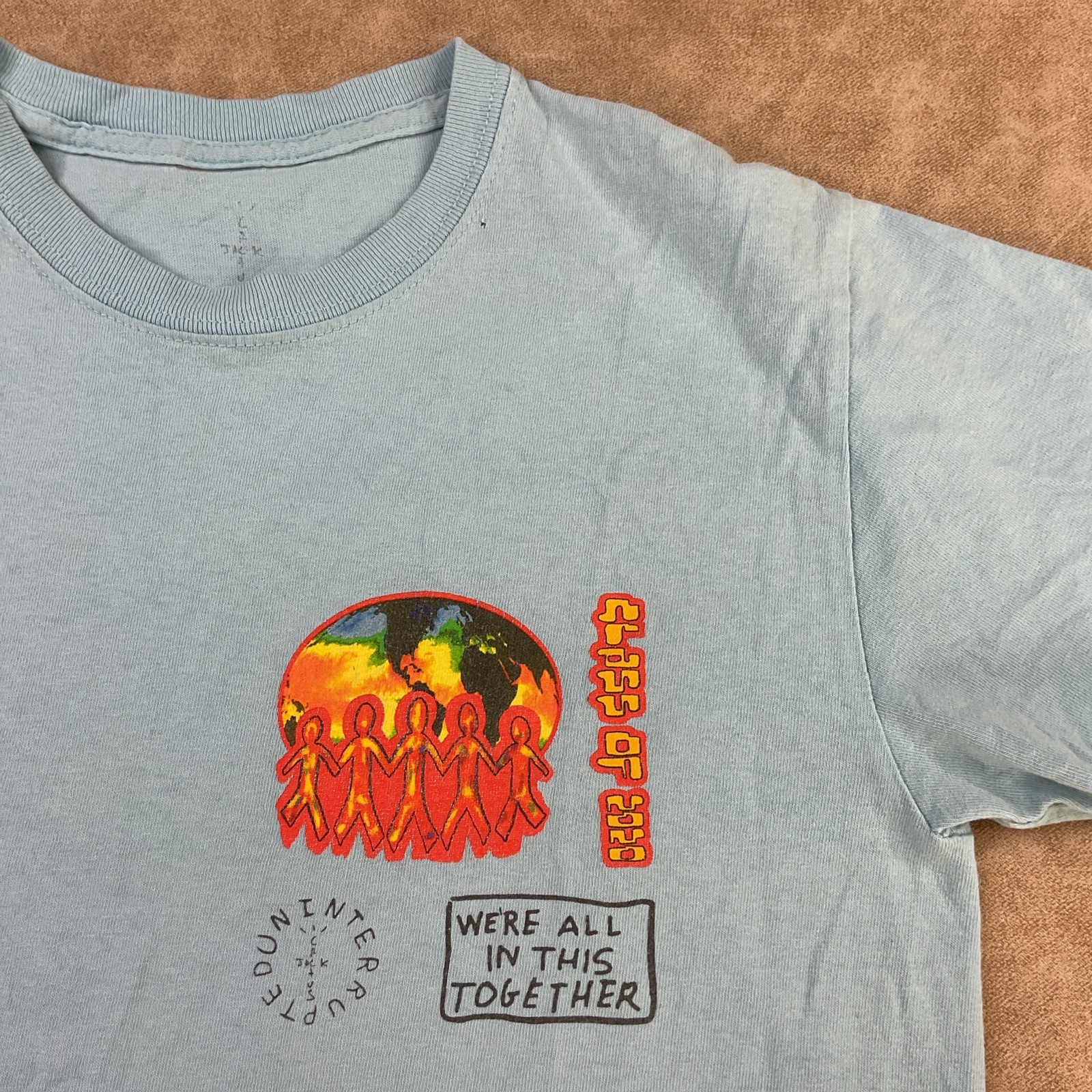 Travis Scott Cactus Jack T-Shirt Men Sz S Graphic Tee We're All In this Together gallery