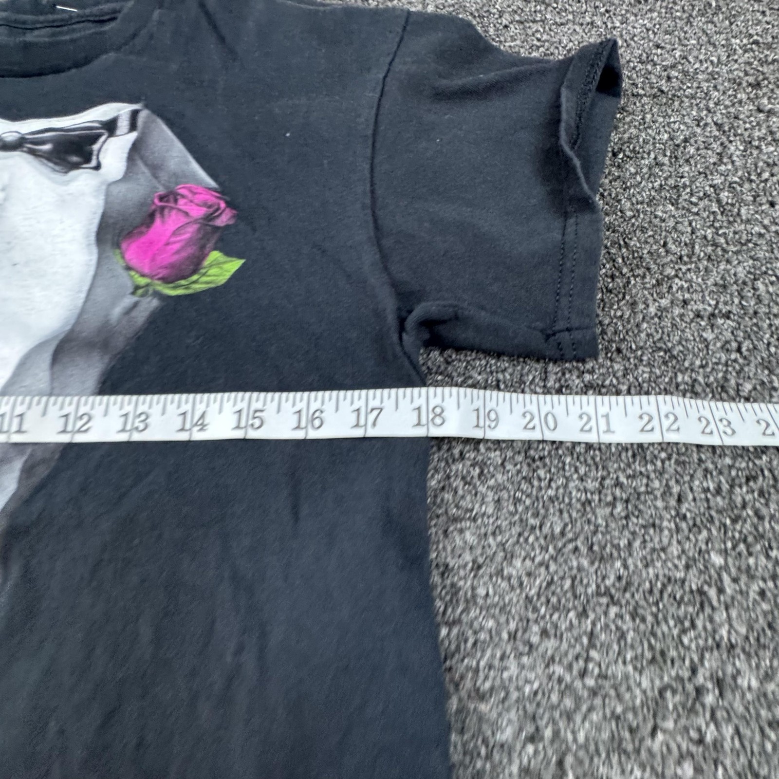 Ink Inc Tuxedo Shirt Mens Medium Black Graphic Tee Funny Formal Costume Party gallery