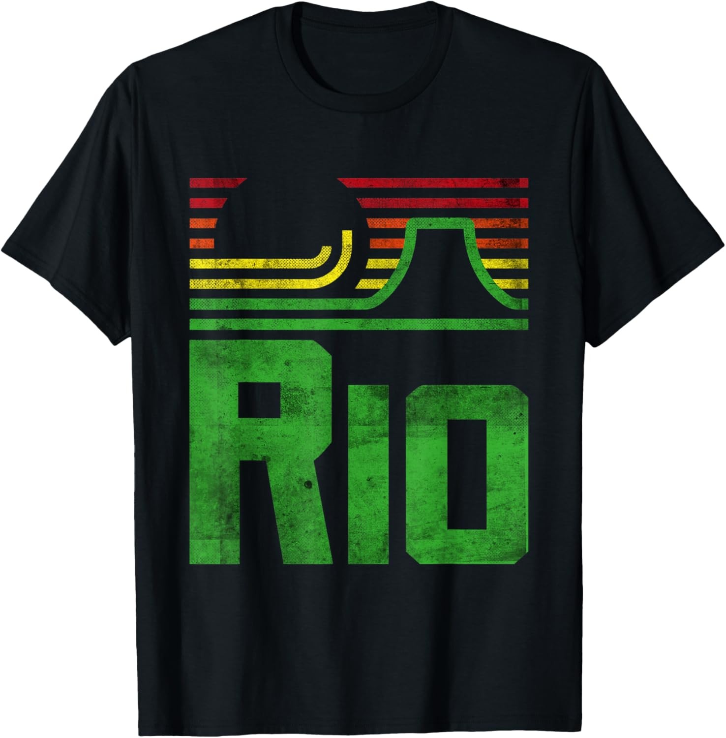 Vintage Retro Rio Novelty Graphic T-Shirts & Cool Designs T-Shirt