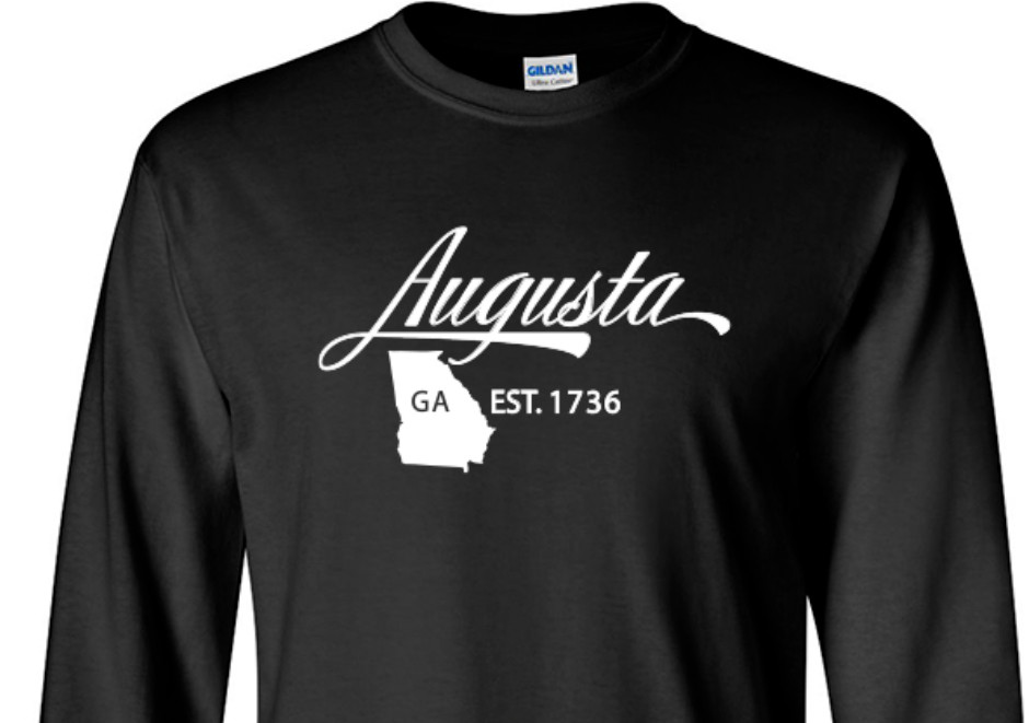 Augusta Georgia State T-Shirt Long Sleeve Graphic Tee Unisex Apparel Design gallery