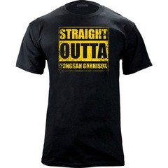 Original Straight Outta Youngsan Garrison T-Shirt