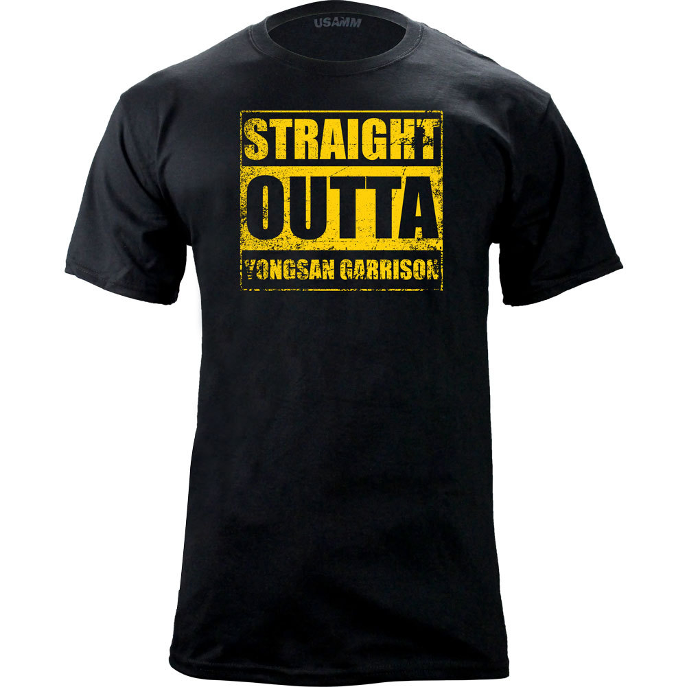 Original Straight Outta Youngsan Garrison T-Shirt