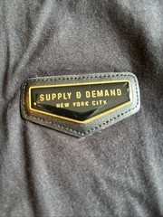Supply & Demand Men’s Black Tshirt W/Red Dragon SZ S