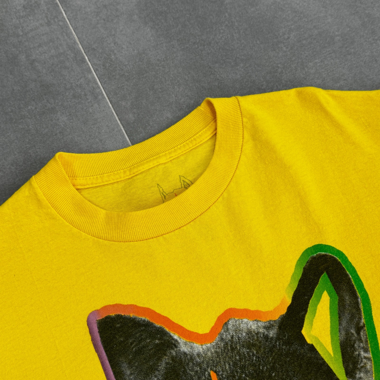 Tyler The Creator Golf Wang Y2K Men Yellow T-Shirt Size M Made in Mexico gallery