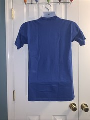 Jerzees PAL Police Athletic League Philadelphia T Shirt Royal Blue S Vintage