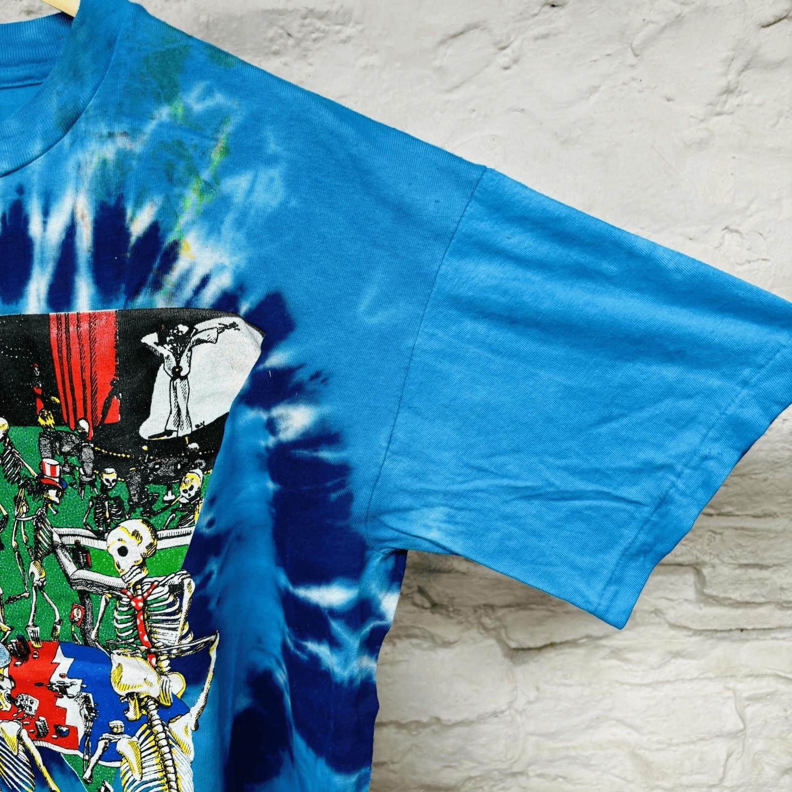 New Unworn Vtg Grateful Dead Las Vegas Band T Shirt Ripple Junction 90s Tie Dye gallery