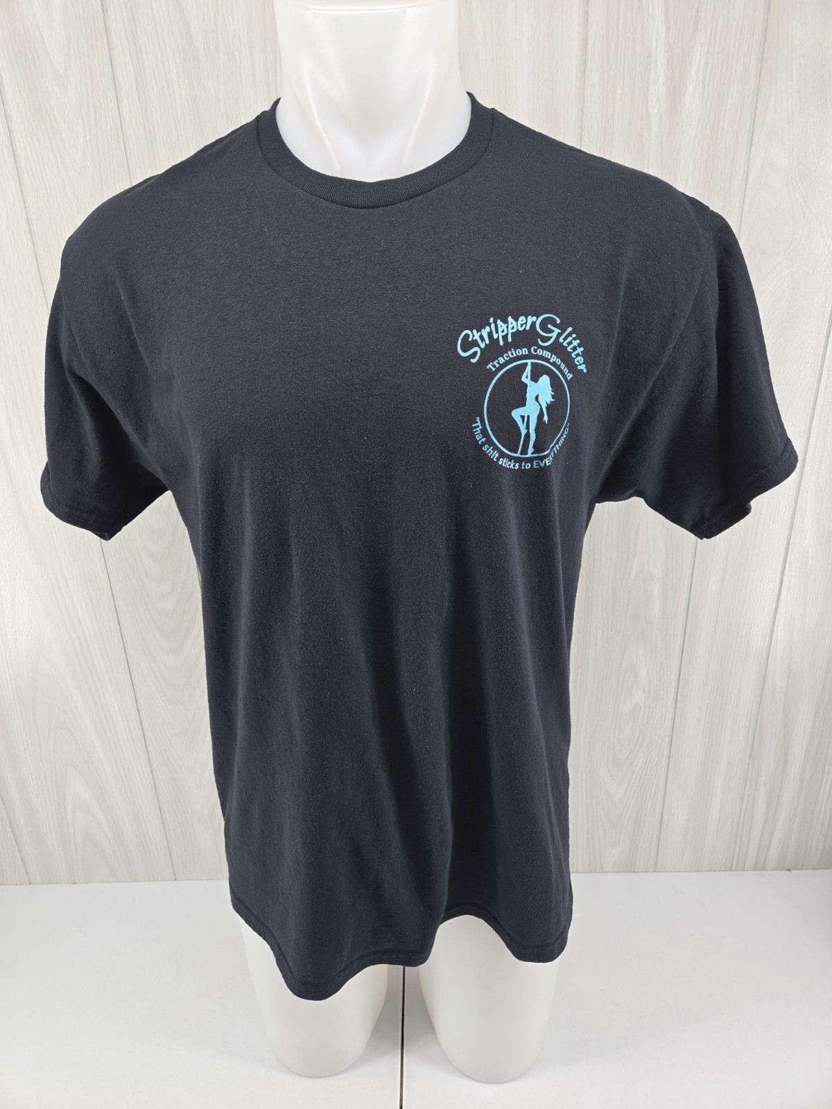 Stripper Glitter Traction Compound T Shirt Hot Rod Racing Size Large gallery