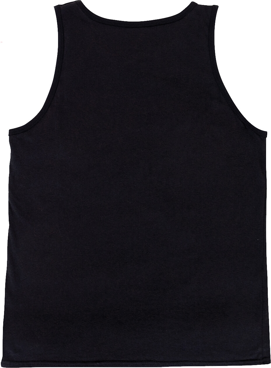 Black Tank Top Sleeveless Muscle Tee Distressed U.S. Flag T-Shirt gallery