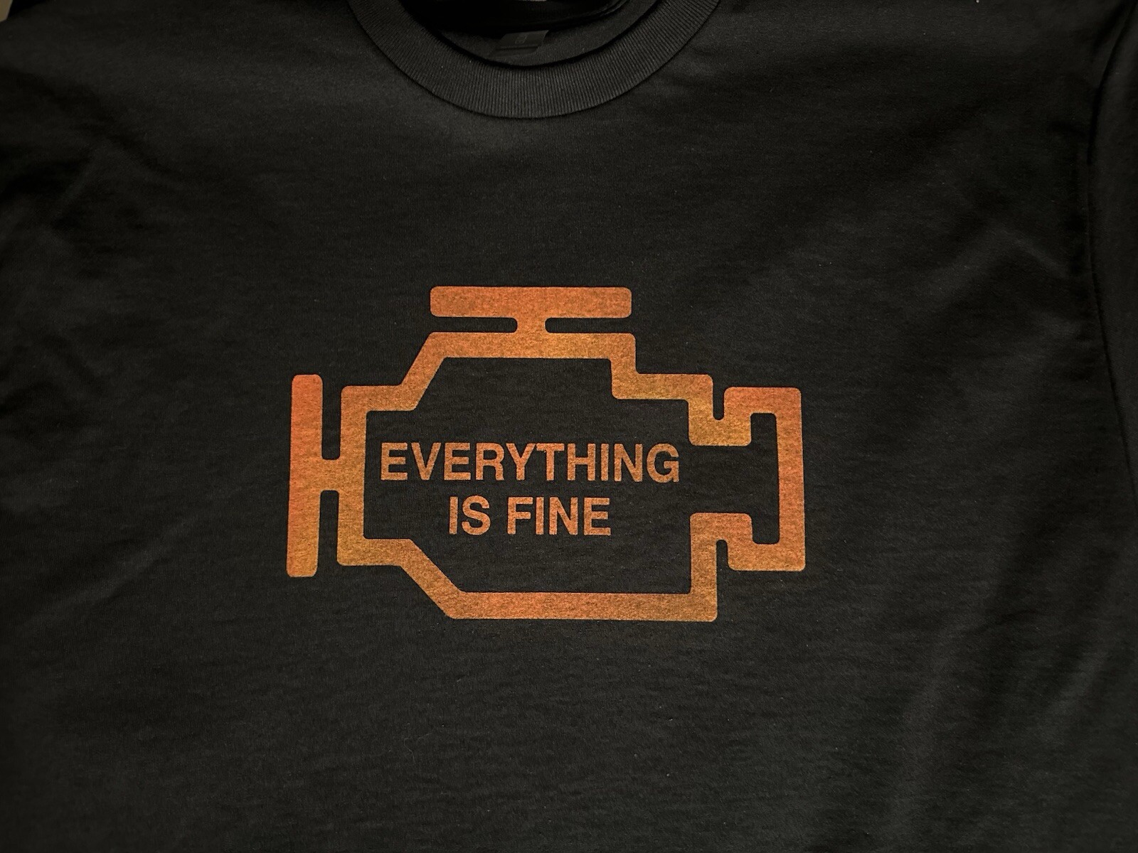 Check Engine Light T Shirt JDM Honda Civic Toyota Supra Subaru BMW Nissan 2JZ gallery