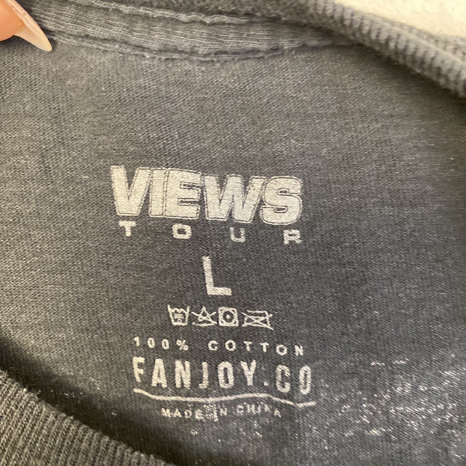 Drake 2016 Views Tour Shirt Long Sleeve Size Large Revenge Rap Tee Hip Hop gallery
