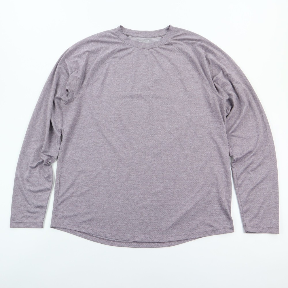BCG Shirt Men’s Large Stretch Performance Base Layer Purple Lightweight Active