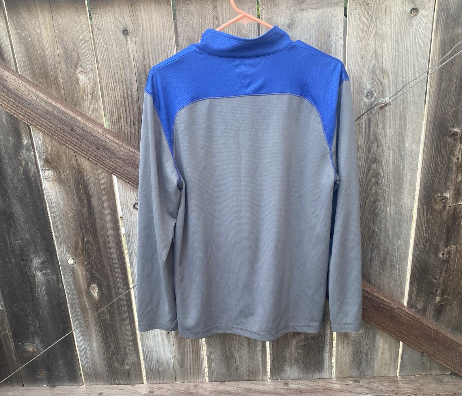 New York Giants NFL Team Apparel 1/4-Zip Pullover Jacket Size Medium gallery