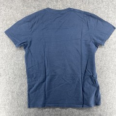 Volcom Mens T-Shirt Size Medium Blue Graphic Logo “True To This” Skate Surf