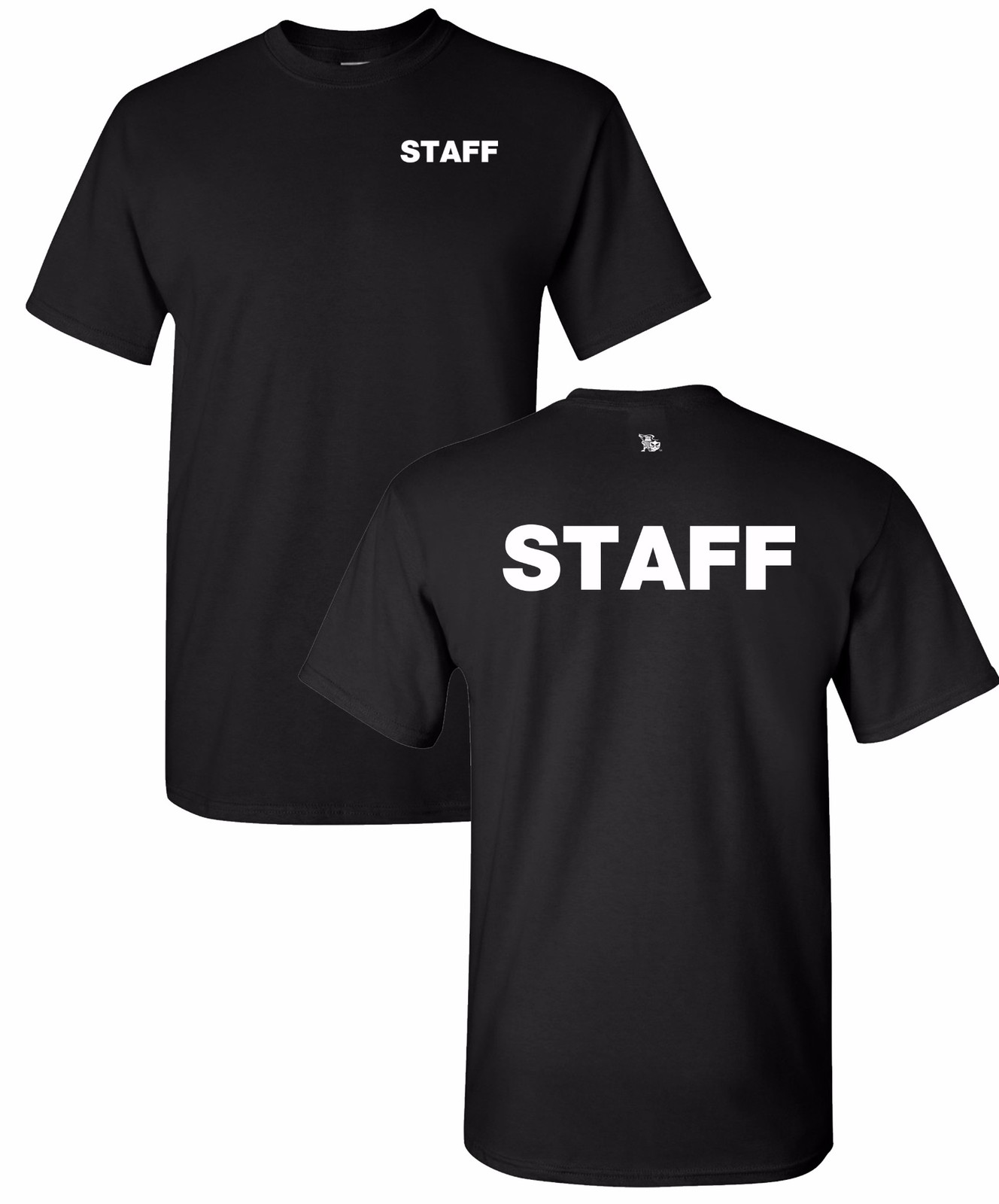 Staff T-Shirt Silkscreen Front & Back Heavy Cotton 13577 gallery