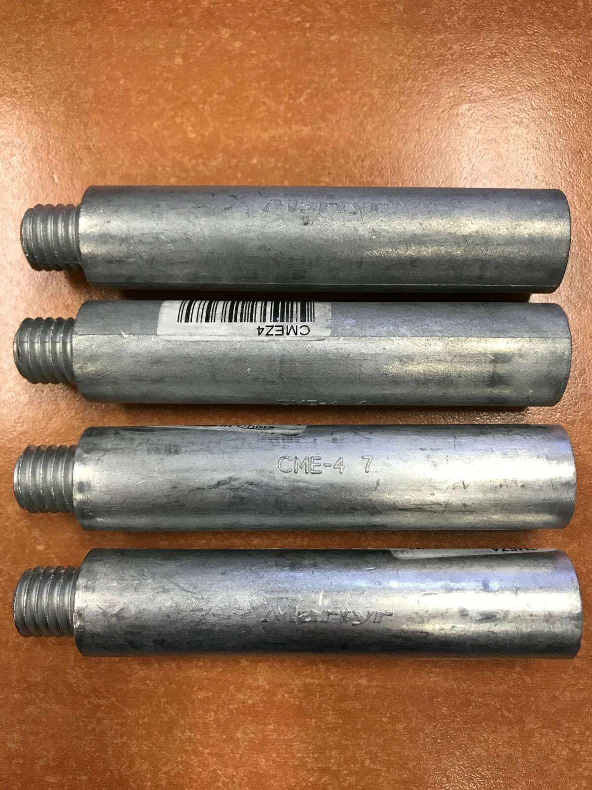 ANODE 194-CMEZ4 REPLACES E4Z E-4Z SIZE 3/4″X3-3/8″ PENCIL ZINCS ENGINE 4 PACK