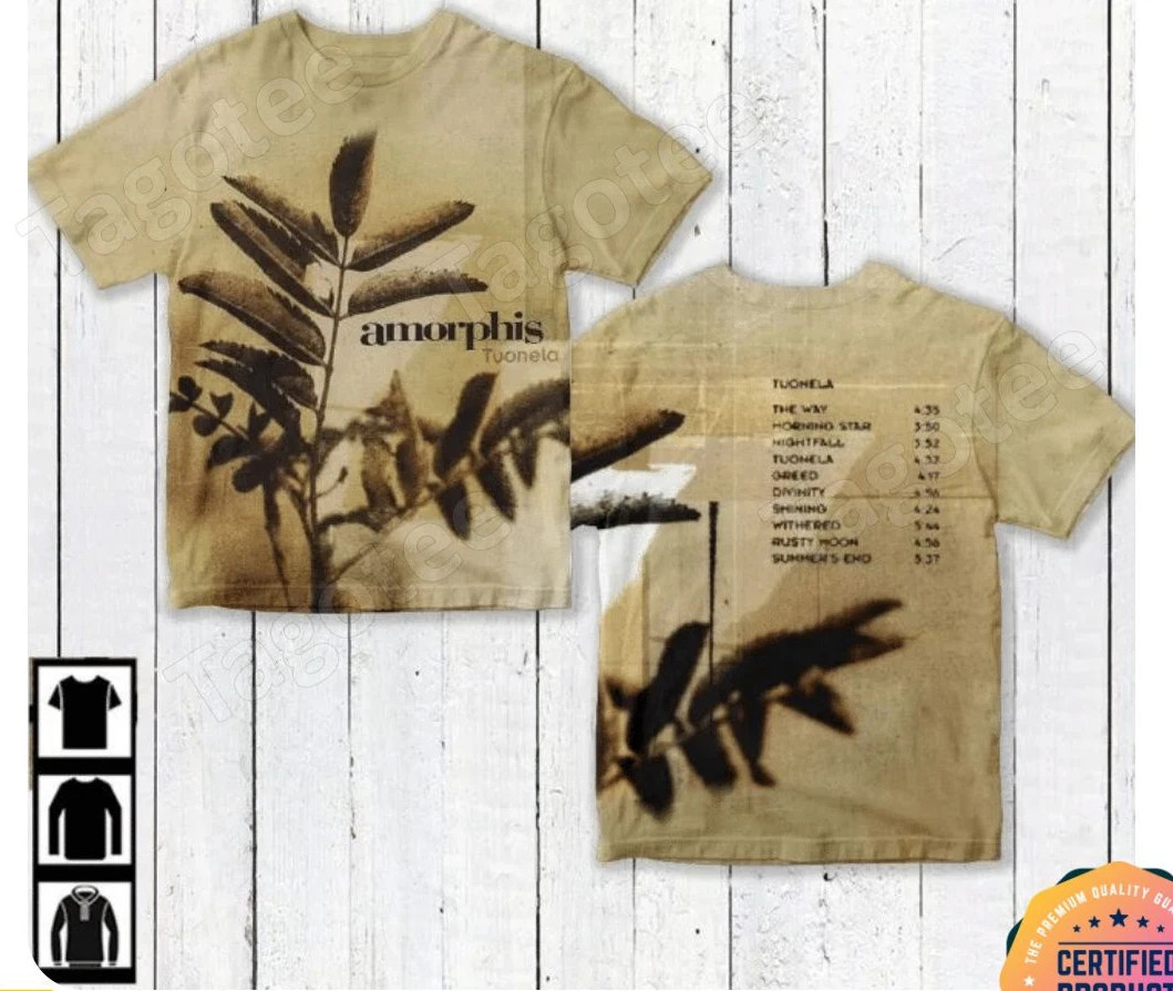 New Amorphis Tuonela Album S-5XL Shirt All Over Print 3D Shirt For Men TD1348 gallery