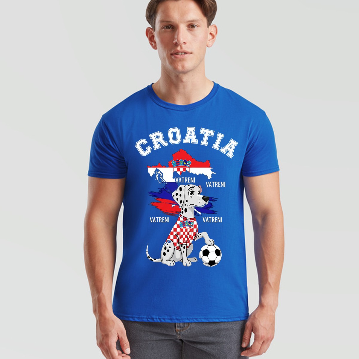 Croatia Country Pride Unisex Football T Shirt Croatian Soccer Fan Mens Women Tee gallery