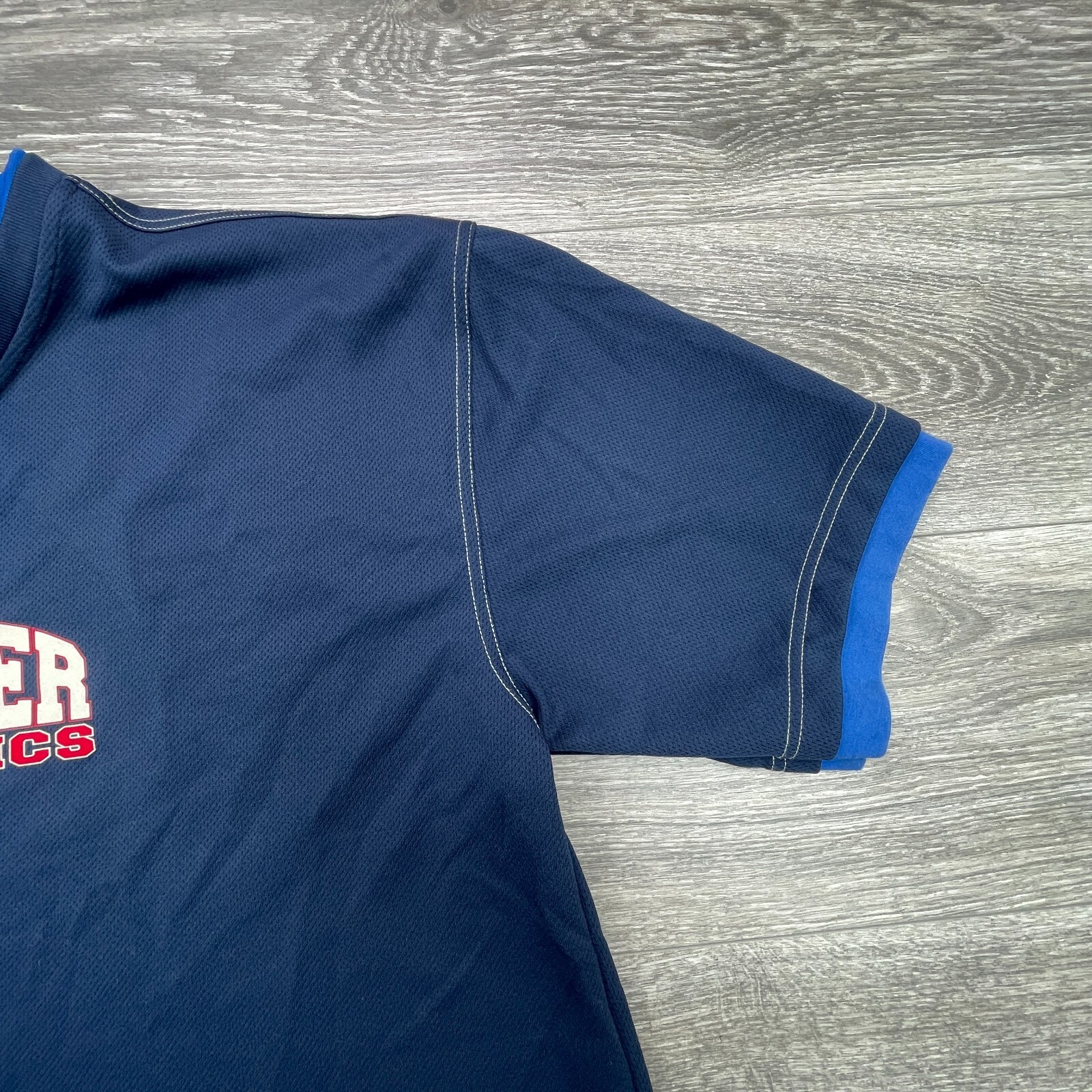 Vintage Tommy Hilfiger Jersey Shirt Mens XXL Blue Y2K Hip Hop Streetwear Bold gallery
