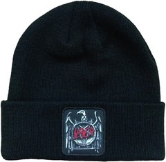 Slayer – Slayer – Eagle Patch – Acrylic Knit Hat – Black BN400SLA [New ] Black,