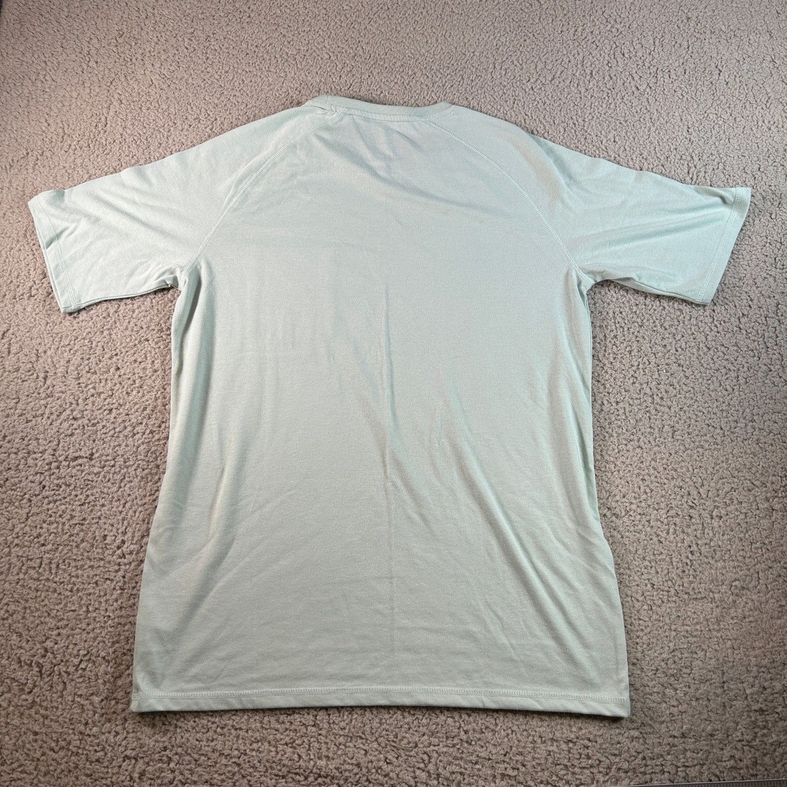Dickies Cooling Temp IQ Performance T Shirt Mens Medium M Light Blue Pocket New gallery