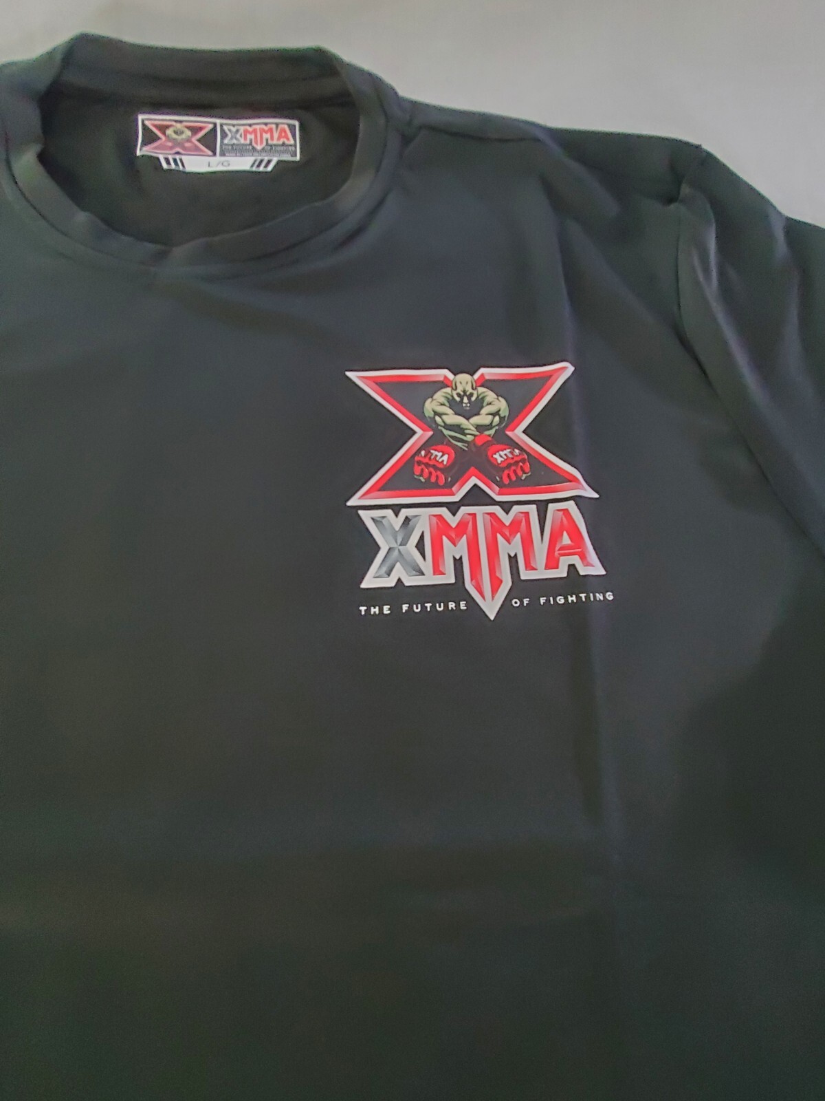 XMMA Headrush Dri-fit Men's T-Shirt Black Size Large gallery