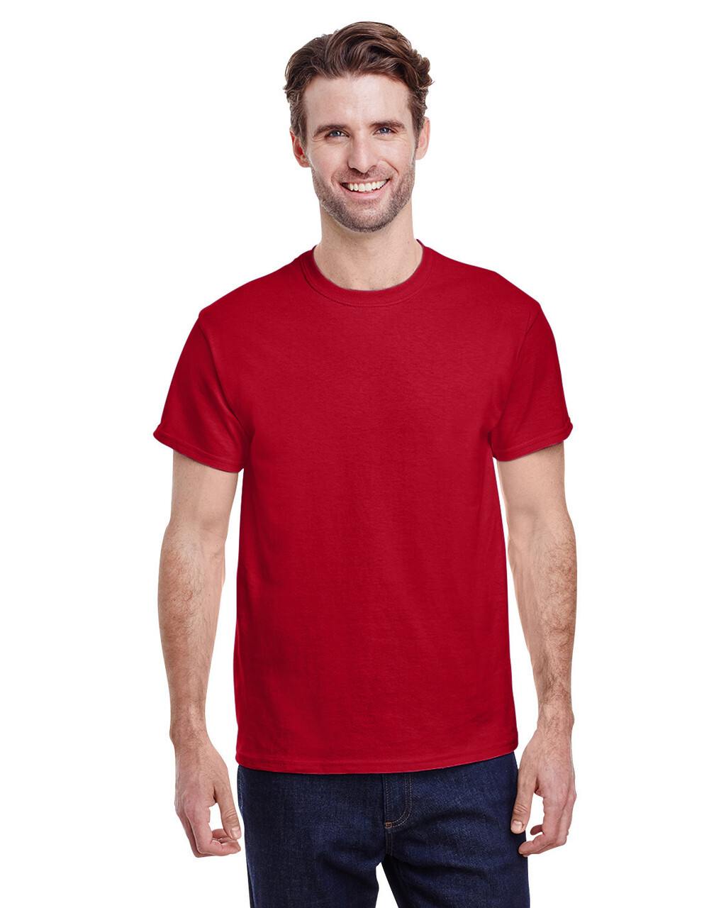 GILDAN G5000 ADULT HEAVY COTTON™ 5.3 OZ. T-SHIRT - RED gallery