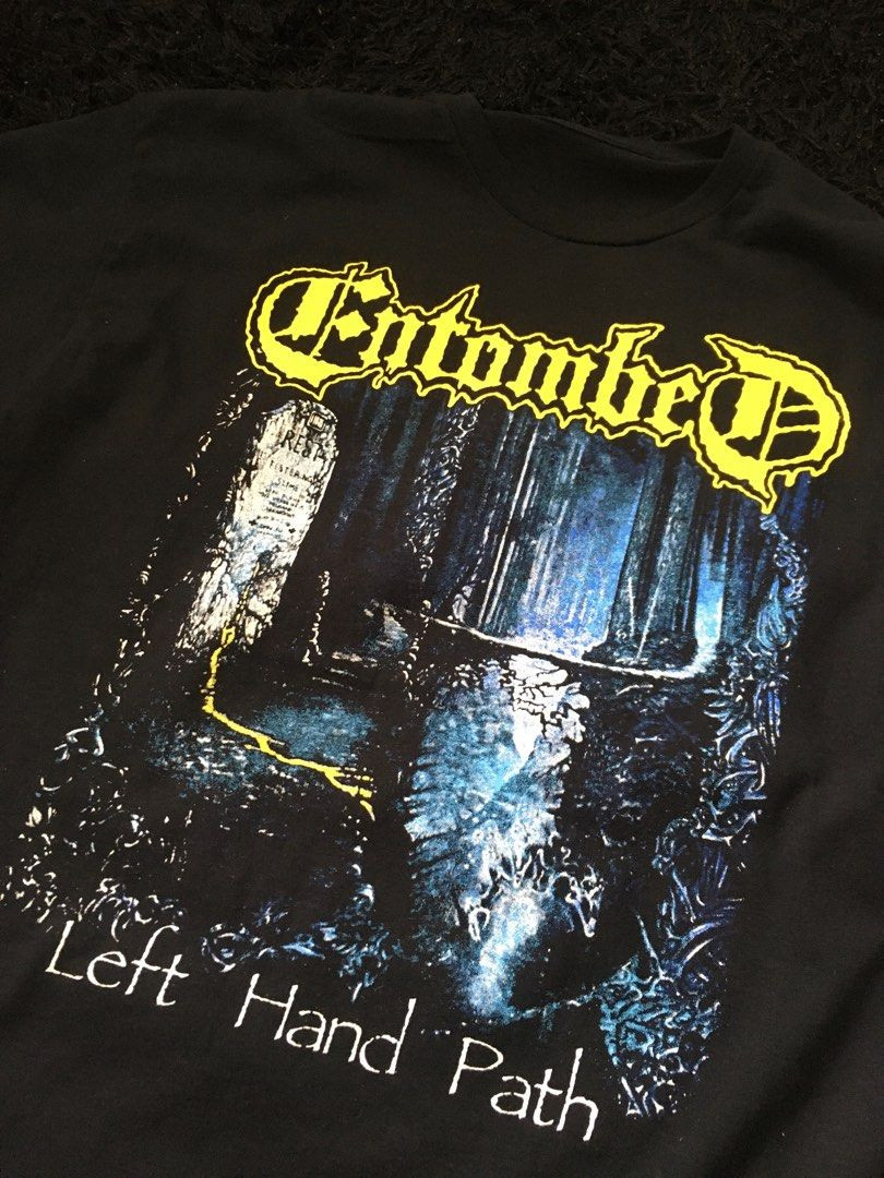 Entombed Band Black T-Shirt Cotton Full Size Unisex S-5XL gallery