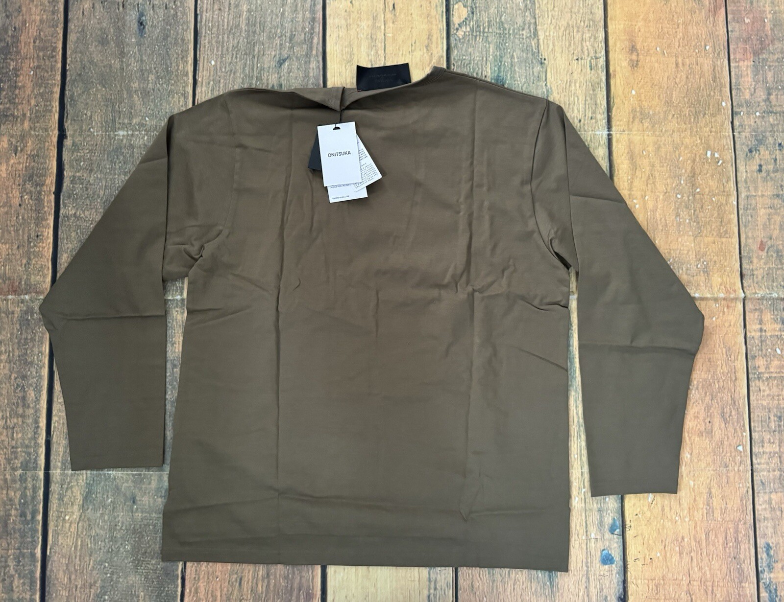 Asics Onitsuka Tiger x Nick Wooster Men’s Large Khaki Longsleeve gallery