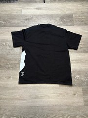 A Bathing Ape BAPE Men’s M Cotton Black Crew Neck Tee Graphic Print Logo