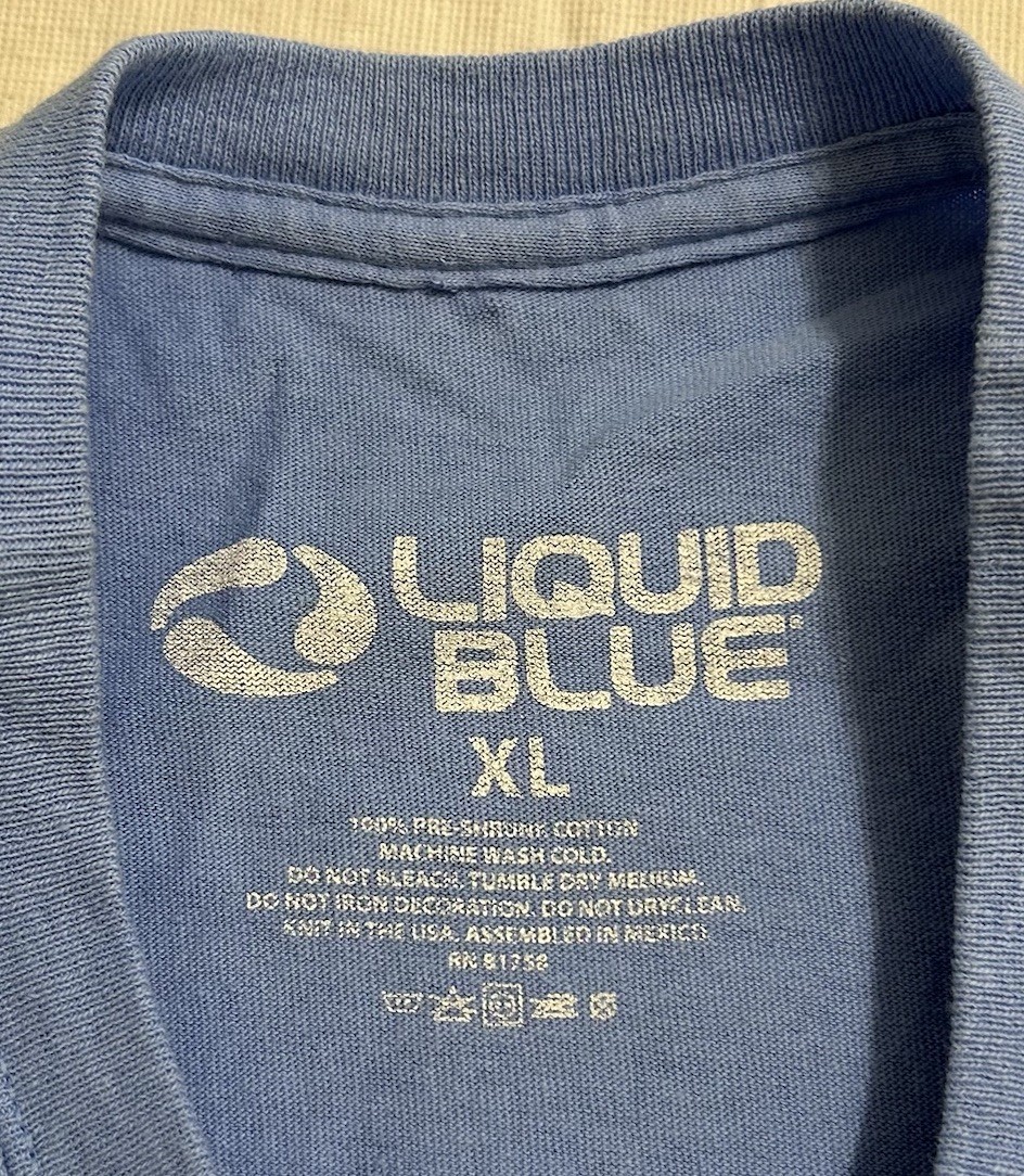 Liquid Blue GRATEFUL DEAD Grillin n Chillin 4th of July Fireworks XL TShirt 2011 gallery