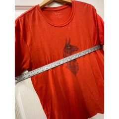 Cotopaxi Men’s Graphic Tee L Red Llama Logo Organic Cotton Blend T-Shirt