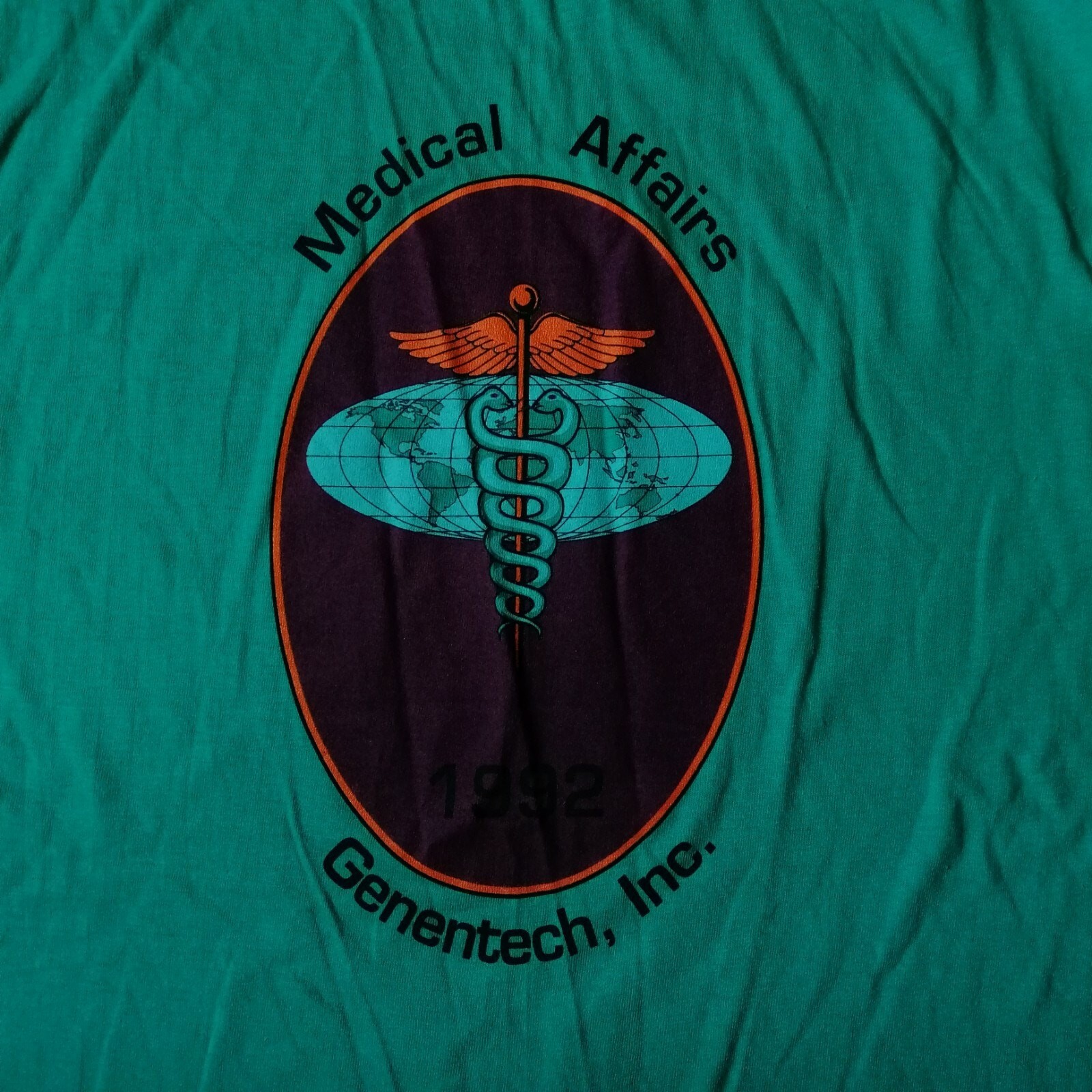 Vintage Genentech Inc Medical Affairs genetic engineering genetics DNA RNA Large