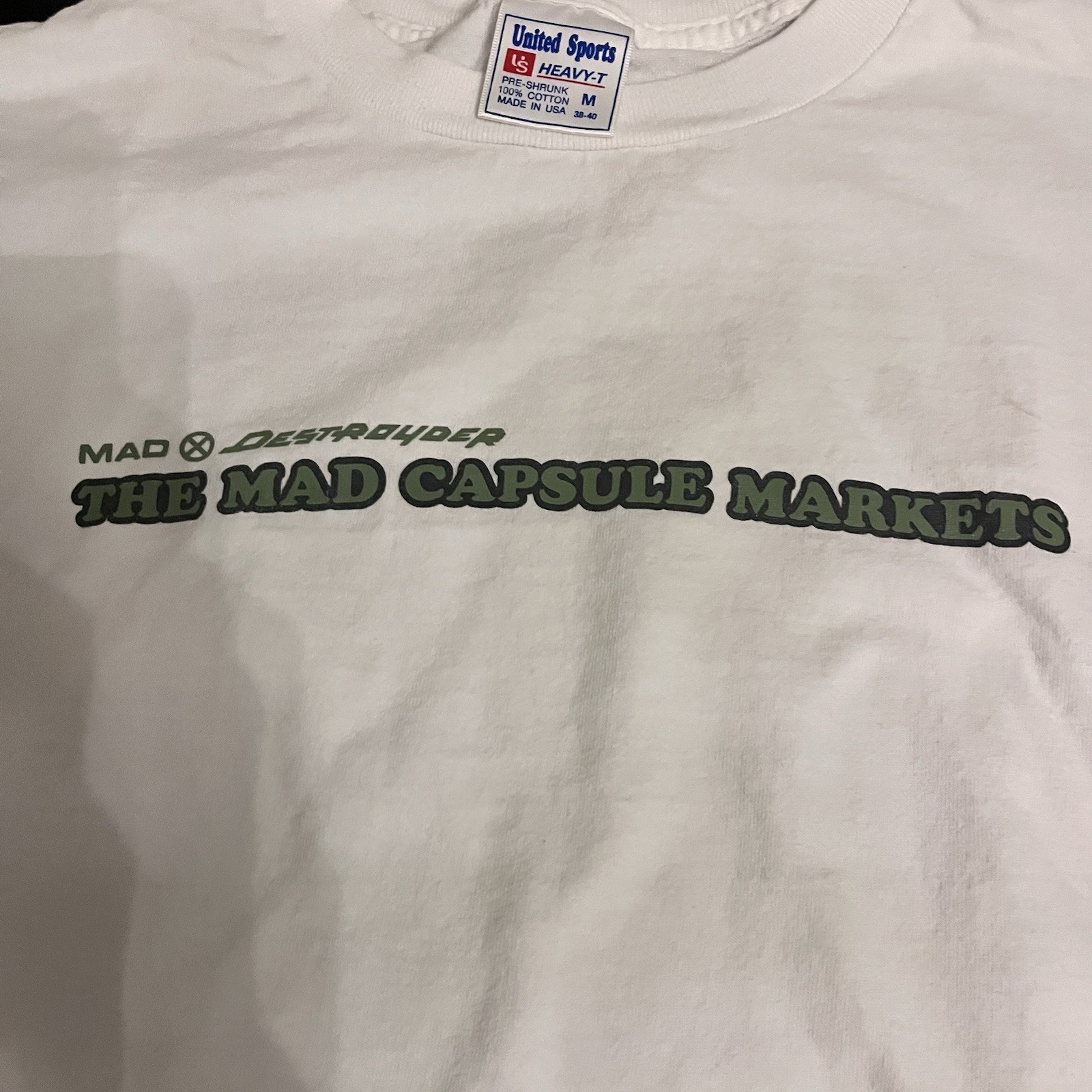 THE MAD CAPSULE MARKETS Midi Surf Team T-shirt Y2K Size M Surf Skate Punk gallery