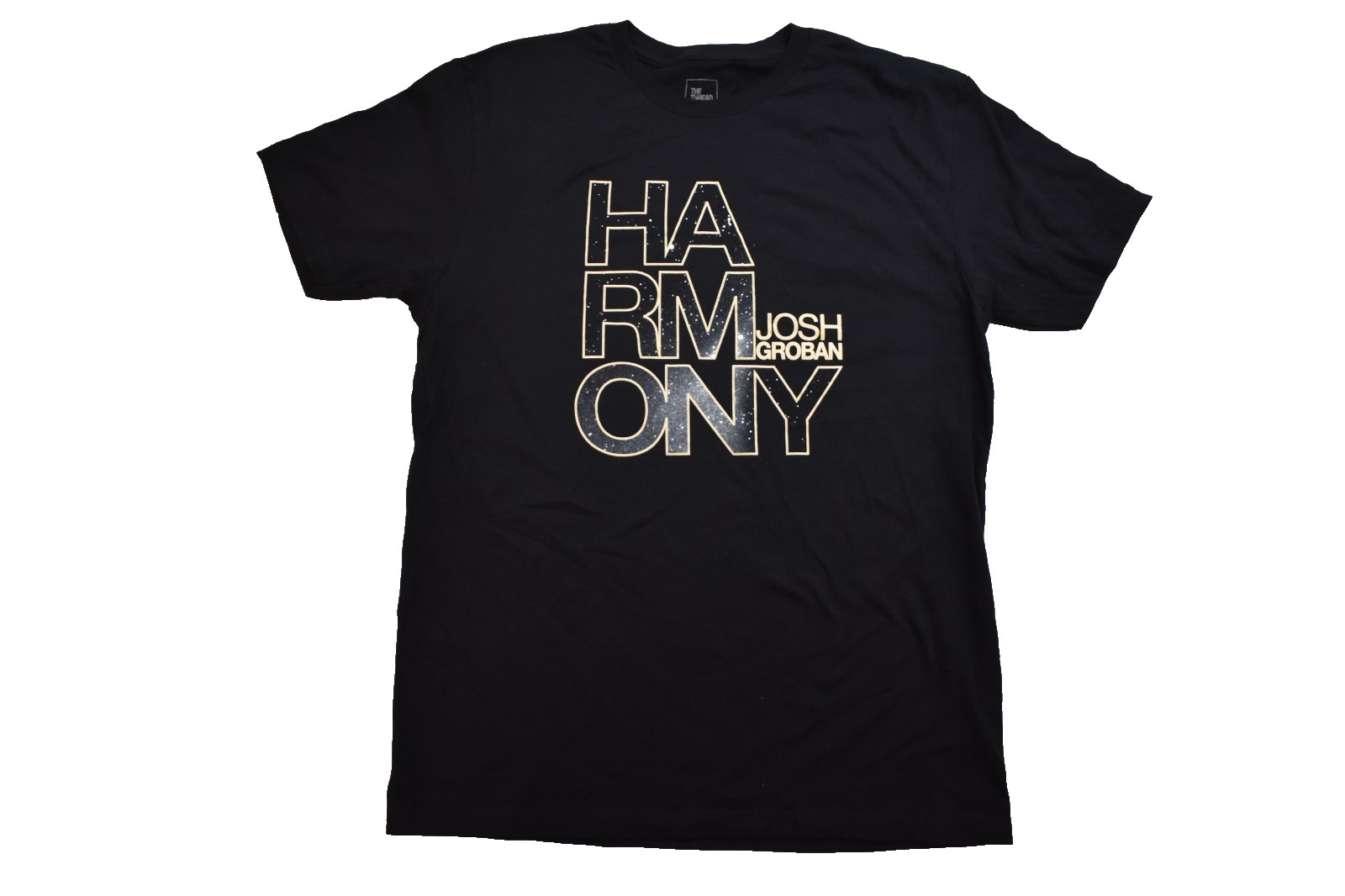The Thread Shop Adult Josh Groban Harmony Black Shirt New Medium