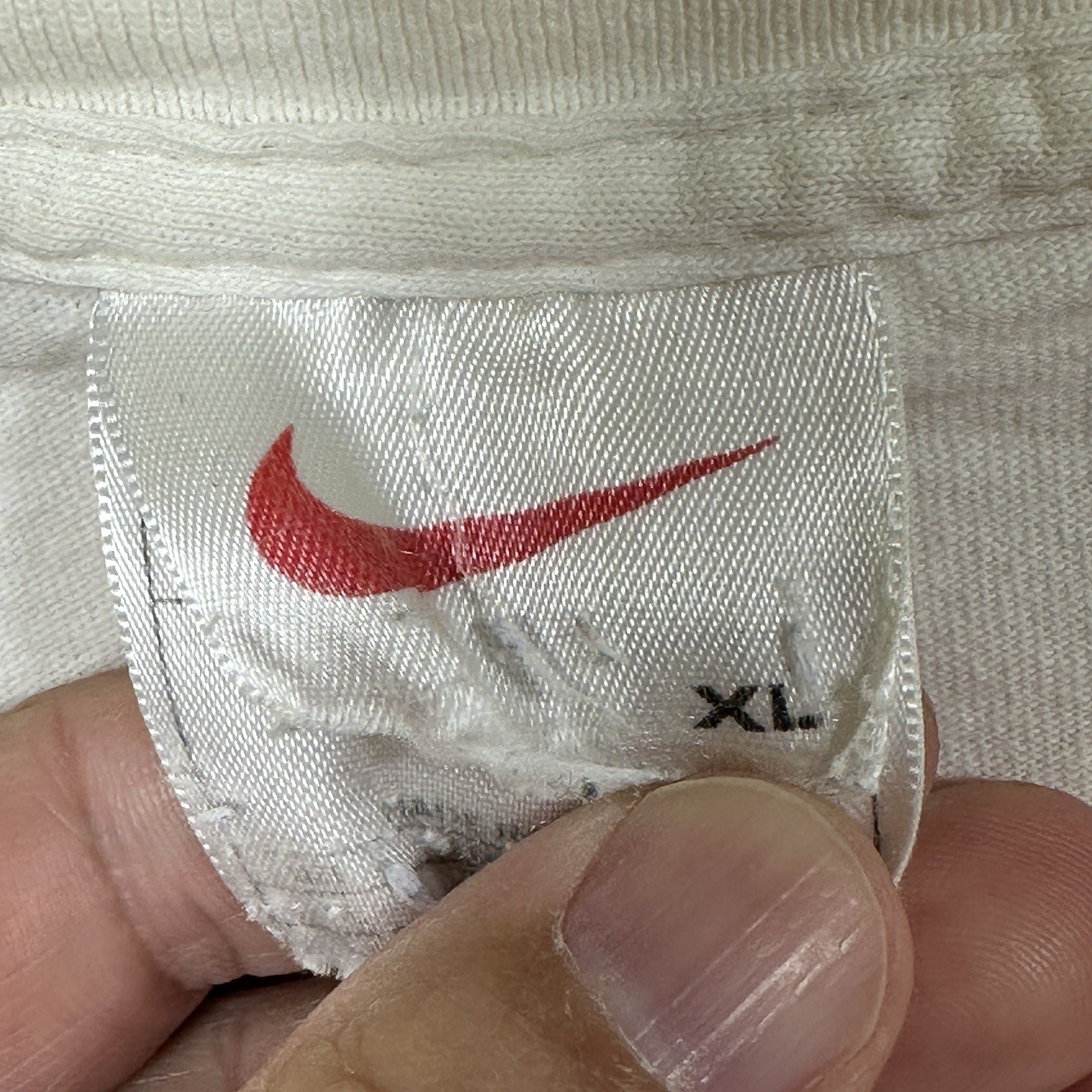 Vintage Distressed Nike USA Made T-Shirt XL Tee Embroidered Swoosh Sportswear gallery