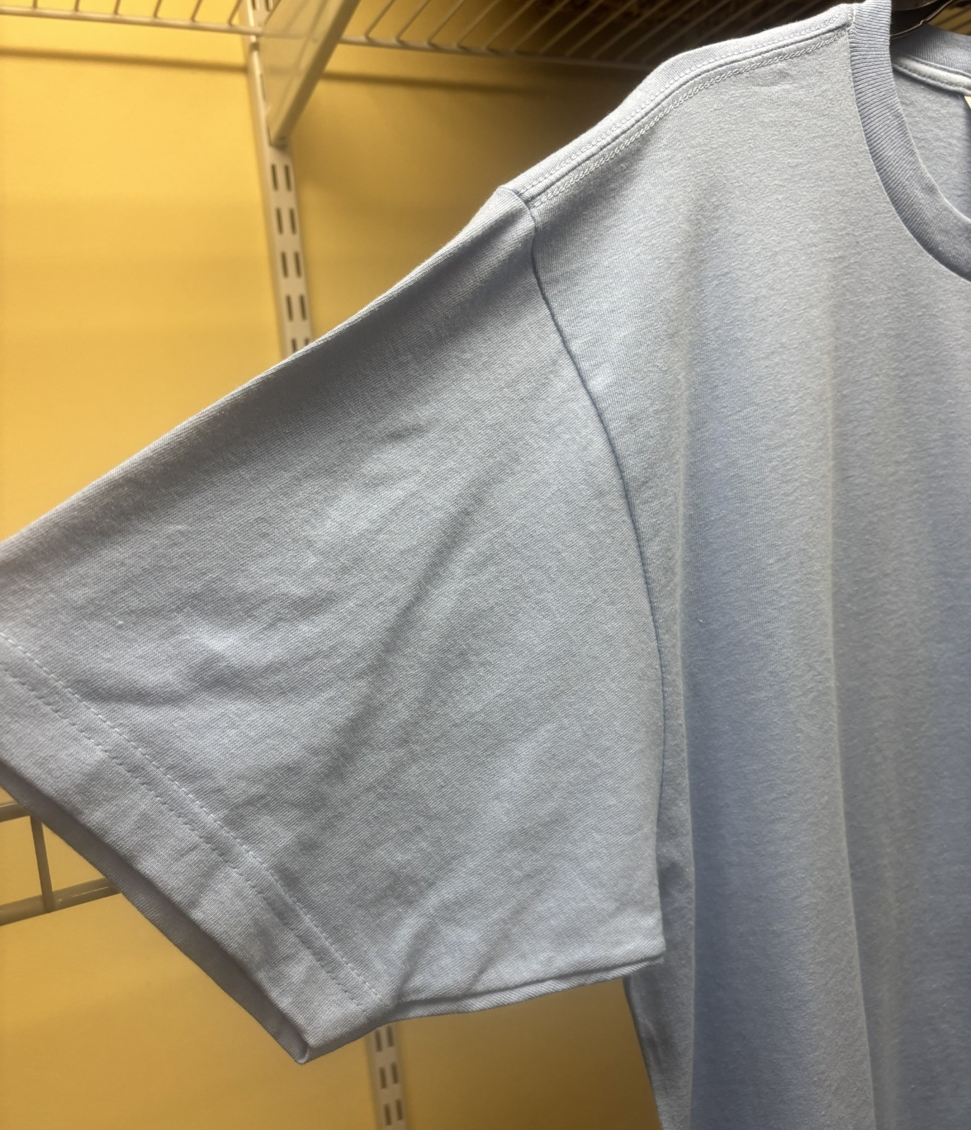 Shaka Active Wear Light Blue Short Sleeve T-shirt Plain Blank Tee X-Large New gallery