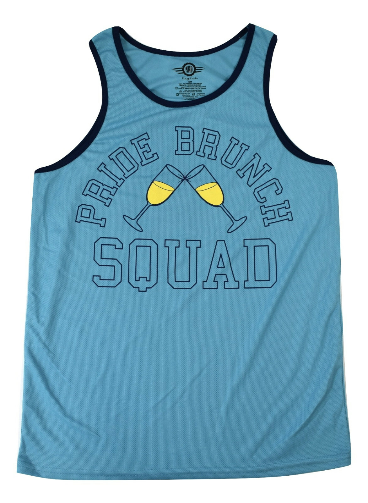 Mad Engine Mens Gay Pride Brunch Squad Tank Shirt NWT XS, S, M, L, XL, 2XL